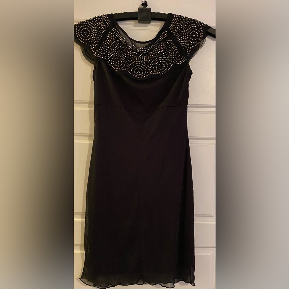 Beautiful midi Jessica black dress size 6